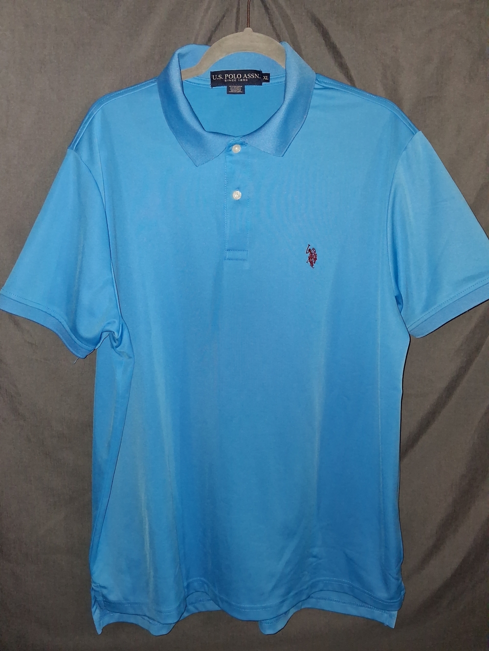 U.S. Polo Assn. Men’s Light Blue Polo Shirt